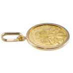 K24 純金 コインペンダント ウィーンハーモニー 1/25oz シンプル