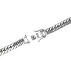 Pt850 プラチナ850 喜平ネックレス 6面ダブル 100g 50cm