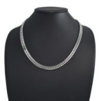 Pt850 プラチナ850 喜平ネックレス 6面ダブル 100g 50cm