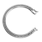 Pt850 プラチナ850 喜平ブレスレット 6面ダブル 20g 18cm