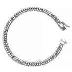 Pt850 プラチナ850 喜平ブレスレット 6面ダブル 20g 20cm