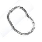 Pt850 プラチナ850 喜平ブレスレット 6面ダブル 20g 20cm