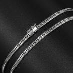 Pt850 プラチナ 喜平ネックレス 30g 60cm 中折れ