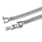 Pt850 プラチナ 喜平ネックレス 30g 60cm 中折れ