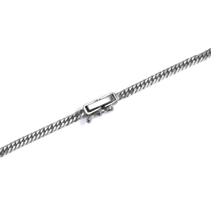 Pt850 プラチナ850 喜平ブレスレット 6面ダブル 4.5g 16cm