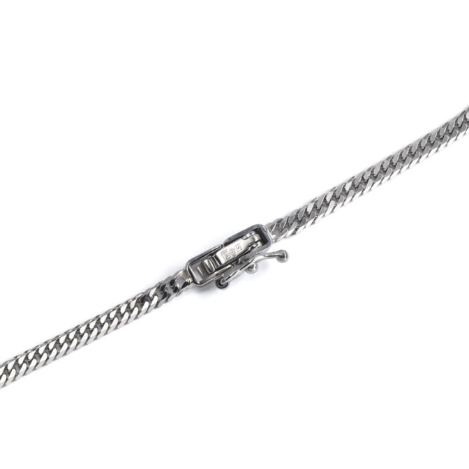 Pt850 プラチナ850 喜平ブレスレット 6面ダブル 4.5g 18cm