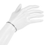 Pt850 プラチナ850 喜平ブレスレット 6面ダブル 4.5g 18cm