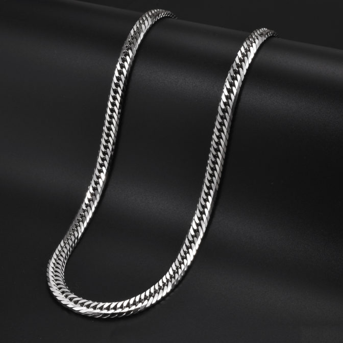 Pt850 プラチナ850 喜平ネックレス 8面トリプル 100g 50cm