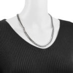 Pt850 プラチナ850 喜平ネックレス 8面トリプル 100g 50cm