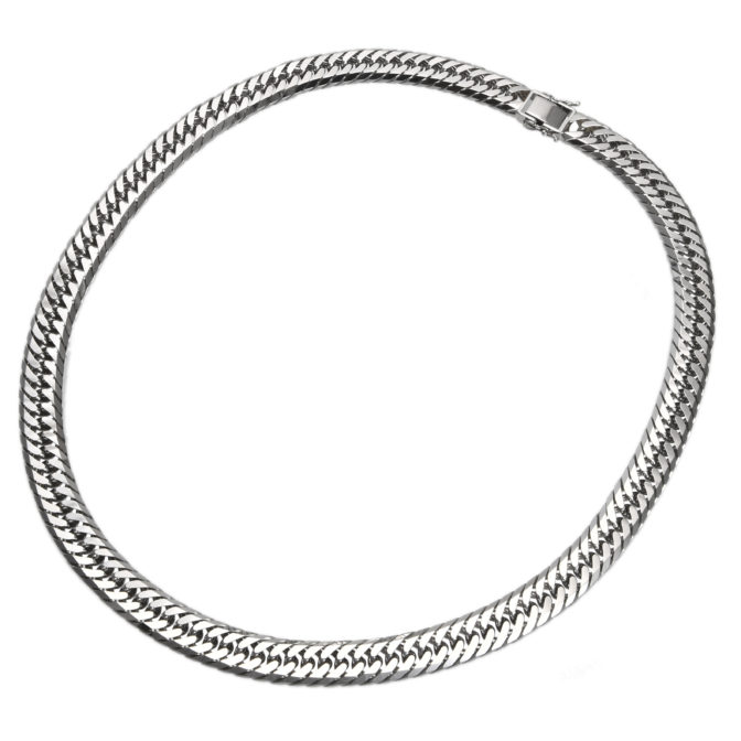 Pt850 プラチナ850 喜平ネックレス 8面トリプル 300g 63cm