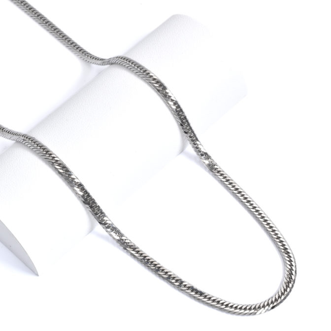 Pt850 プラチナ850 喜平ネックレス 8面トリプル 30g 60cm