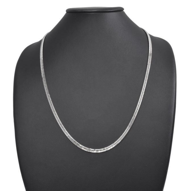 Pt850 プラチナ850 喜平ネックレス 8面トリプル 30g 60cm