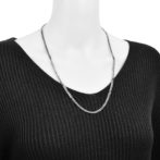 Pt850 プラチナ850 喜平ネックレス 8面トリプル 30g 60cm