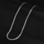 Pt850 プラチナ850 喜平ネックレス 8面トリプル 30g 60cm