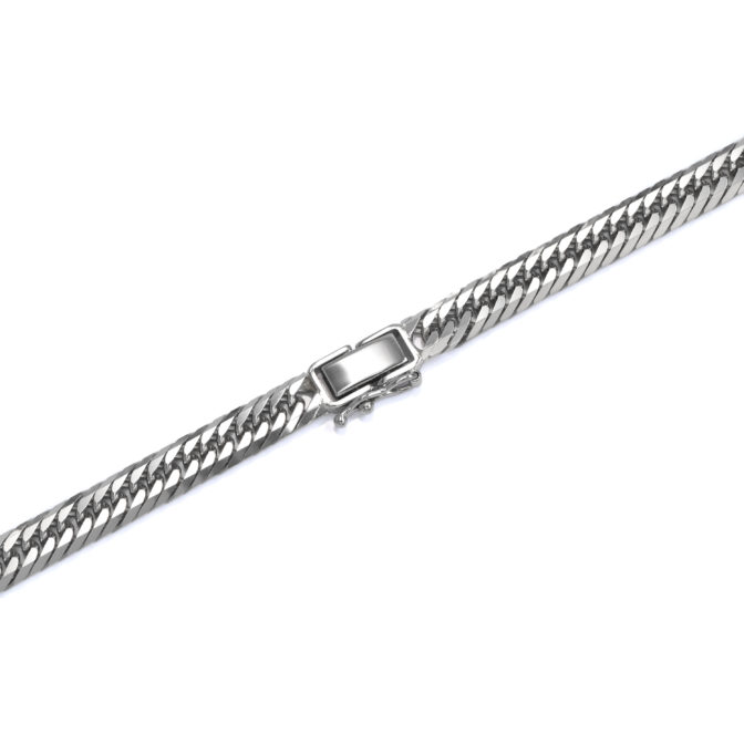 Pt850 プラチナ850 喜平ネックレス 8面トリプル 50g 50cm