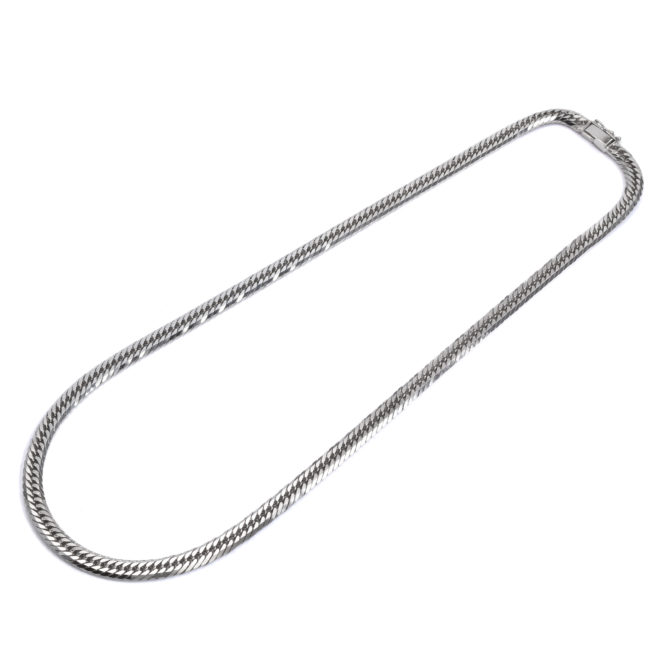 Pt850 プラチナ850 喜平ネックレス 8面トリプル 50g 50cm