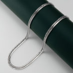 Pt850 プラチナ 喜平ネックレス 8面トリプル 50g 60cm