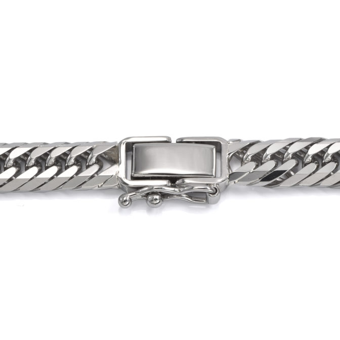 Pt850 プラチナ850 喜平ネックレス 8面トリプル 50g 60cm