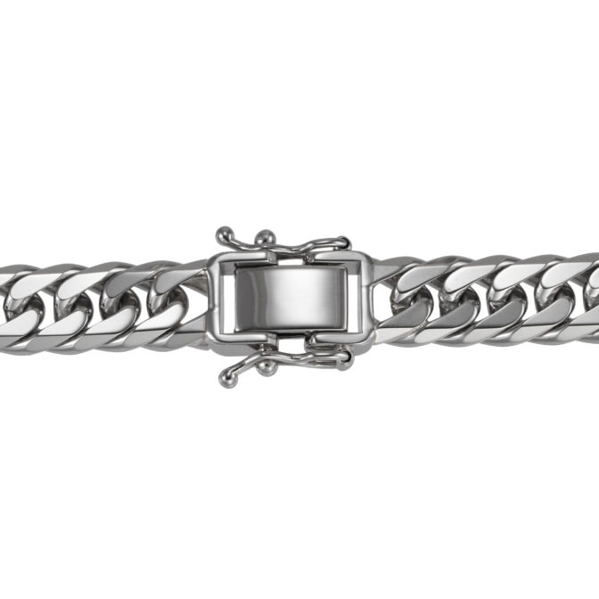 Pt850 プラチナ850 喜平ネックレス 6面ダブル 150g 60cm