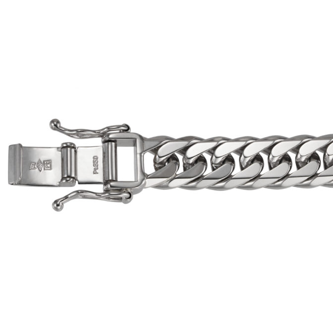 Pt850 プラチナ850 喜平ネックレス 6面ダブル 150g 60cmPt850 プラチナ850 喜平ネックレス 6面ダブル 150g 60cm