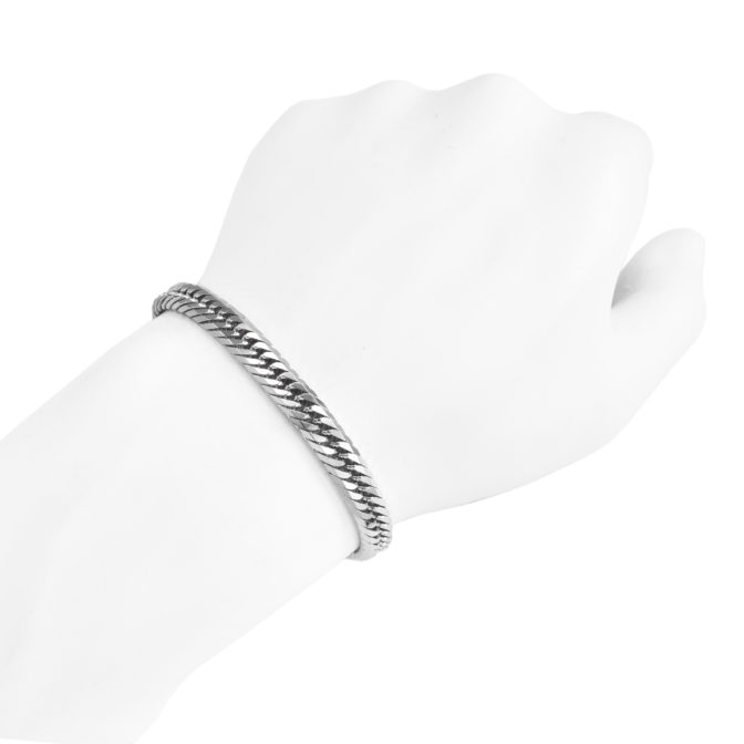 Pt850 プラチナ850 喜平ブレスレット 8面トリプル 30g 20cm