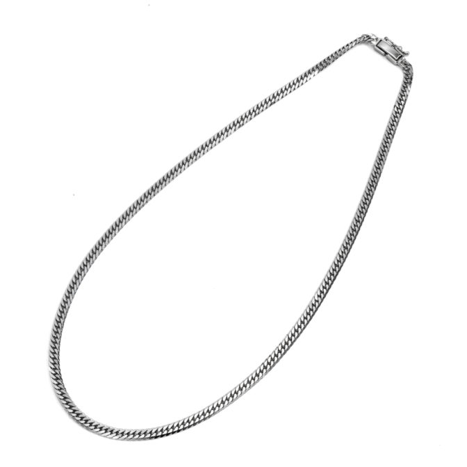 Pt850 プラチナ850 喜平ネックレス 6面ダブル 30g 60cm