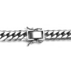 Pt850 プラチナ850 喜平ブレスレット 6面ダブル 50g 20cm