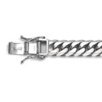 Pt850 プラチナ850 喜平ブレスレット 6面ダブル 50g 20cm