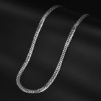 Pt850 プラチナ850 喜平ネックレス 6面ダブル 50g 50cm