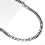 Pt850 プラチナ850 喜平ネックレス 6面ダブル 50g 50cm