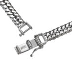 Pt850 プラチナ850 喜平ネックレス 6面ダブル 50g 50cm