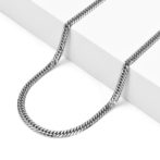 Pt850 プラチナ850 喜平ネックレス 6面ダブル 50g 60cm