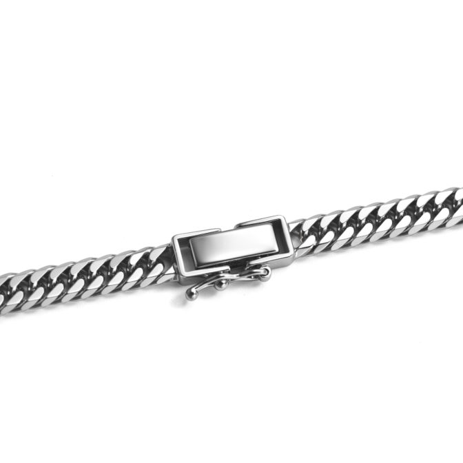 Pt850 プラチナ850 喜平ネックレス 6面ダブル 50g 60cm