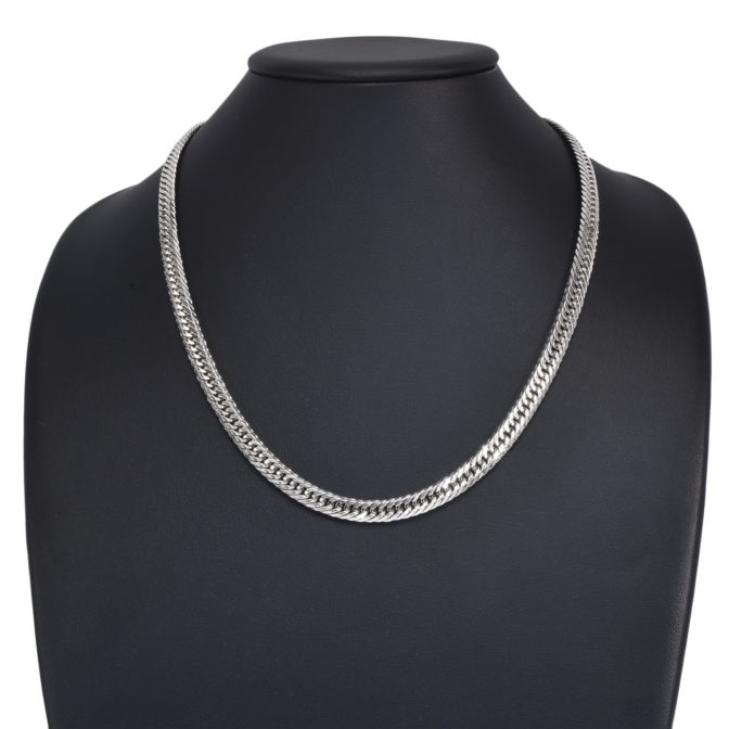 Pt999 純プラチナ 喜平ネックレス 12面トリプル 70g 50cm