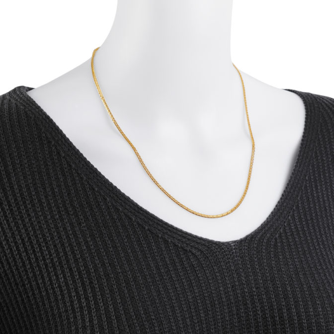 K24 純金 喜平ネックレス 12面ダブル 10g 50cm 引輪