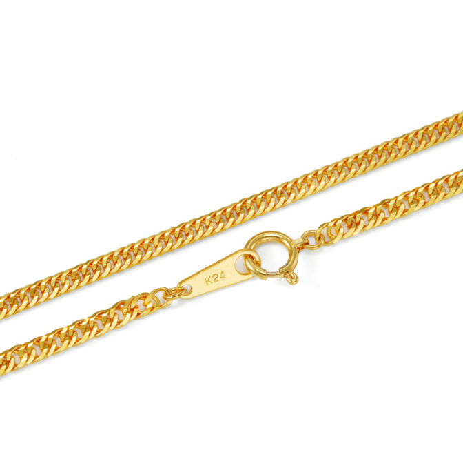 K24 純金 喜平ネックレス 12面ダブル 10g 50cm 引輪