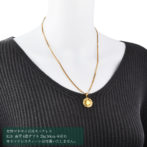 K24 純金 コインペンダント インディアン イーグル 1/25oz デザインフレーム