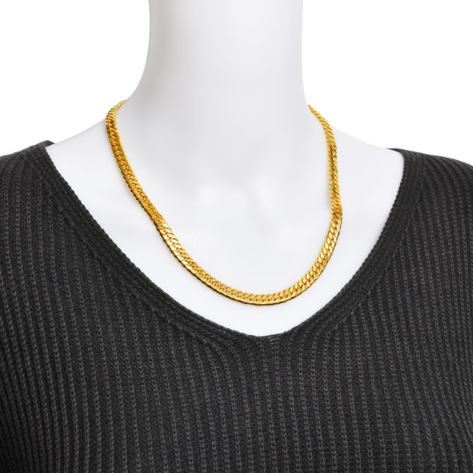 K24 純金 6面ダブル 100g 50cm