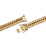 K18 18金 喜平ネックレス 8面トリプル フラットカット 100g 50cm