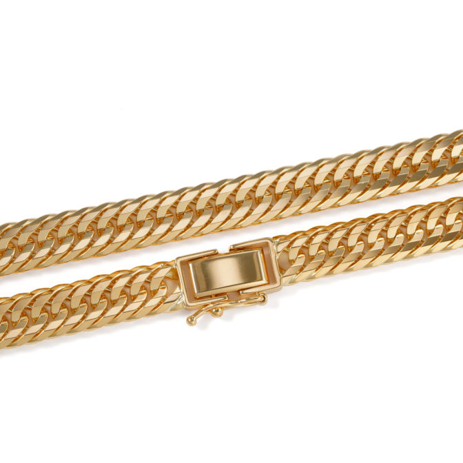 K18 18金 喜平ネックレス 12面トリプル 130g 55cm