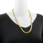 K18 18金 喜平ネックレス 14面トリプル Mカット 100g 60cm