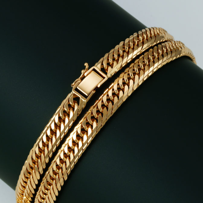 K18 18金 喜平ネックレス 14面トリプル Mカット 100g 60cm