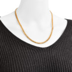 K18 18金 喜平ネックレス 14面トリプル Mカット25g 50cm