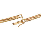 K18 18金 喜平ネックレス 14面トリプル Mカット30g 50cm