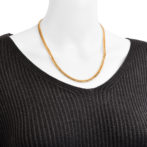 K18 18金 喜平ネックレス 14面トリプル Mカット30g 50cm