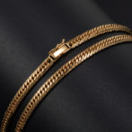 K18 18金 喜平ネックレス 14面トリプル Mカット30g 50cm