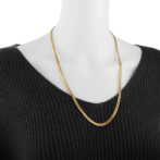 K18 18金 喜平ネックレス 14面トリプル Mカット30g 60cm