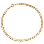 K18 18金 喜平ブレスレット 中空 2面ダブル 2.9mm幅