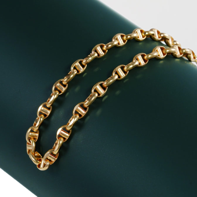 K18 18金 ロロマリーナ ネックレス 4.5mm幅