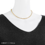 K18 18金 ロロマリーナ ネックレス 4.5mm幅